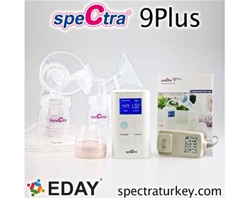 Spectra 9 Plus elektronik süt pompası (şarj edilebilir)